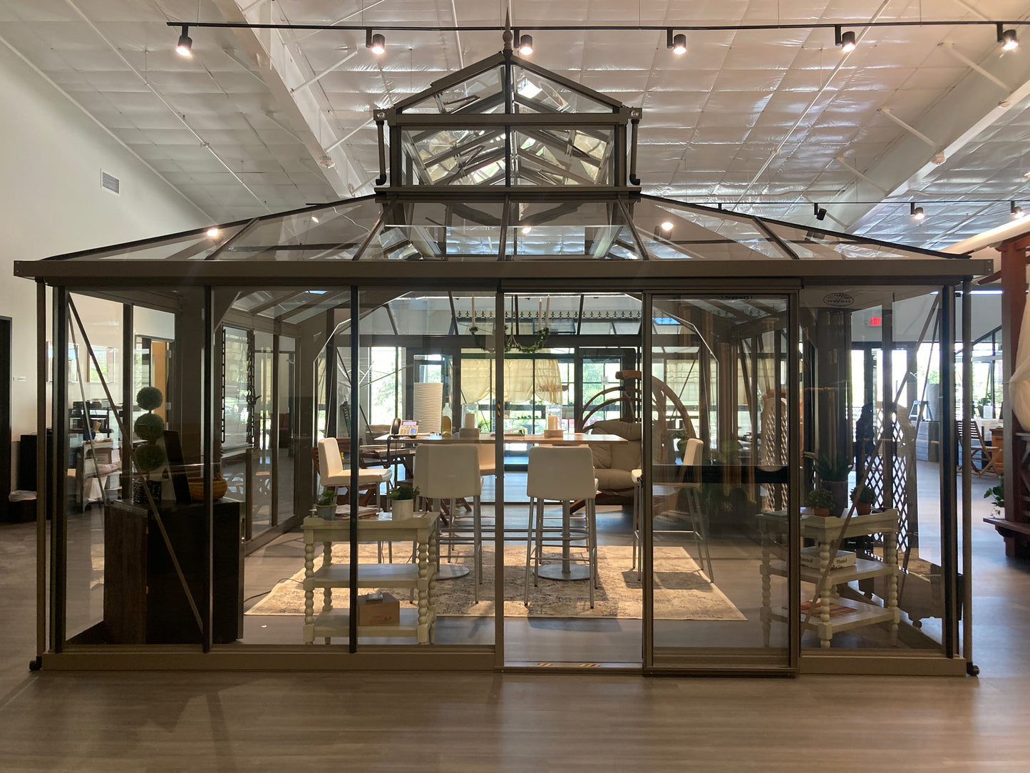 20'x15' Cathedral Victorian Glass Greenhouse