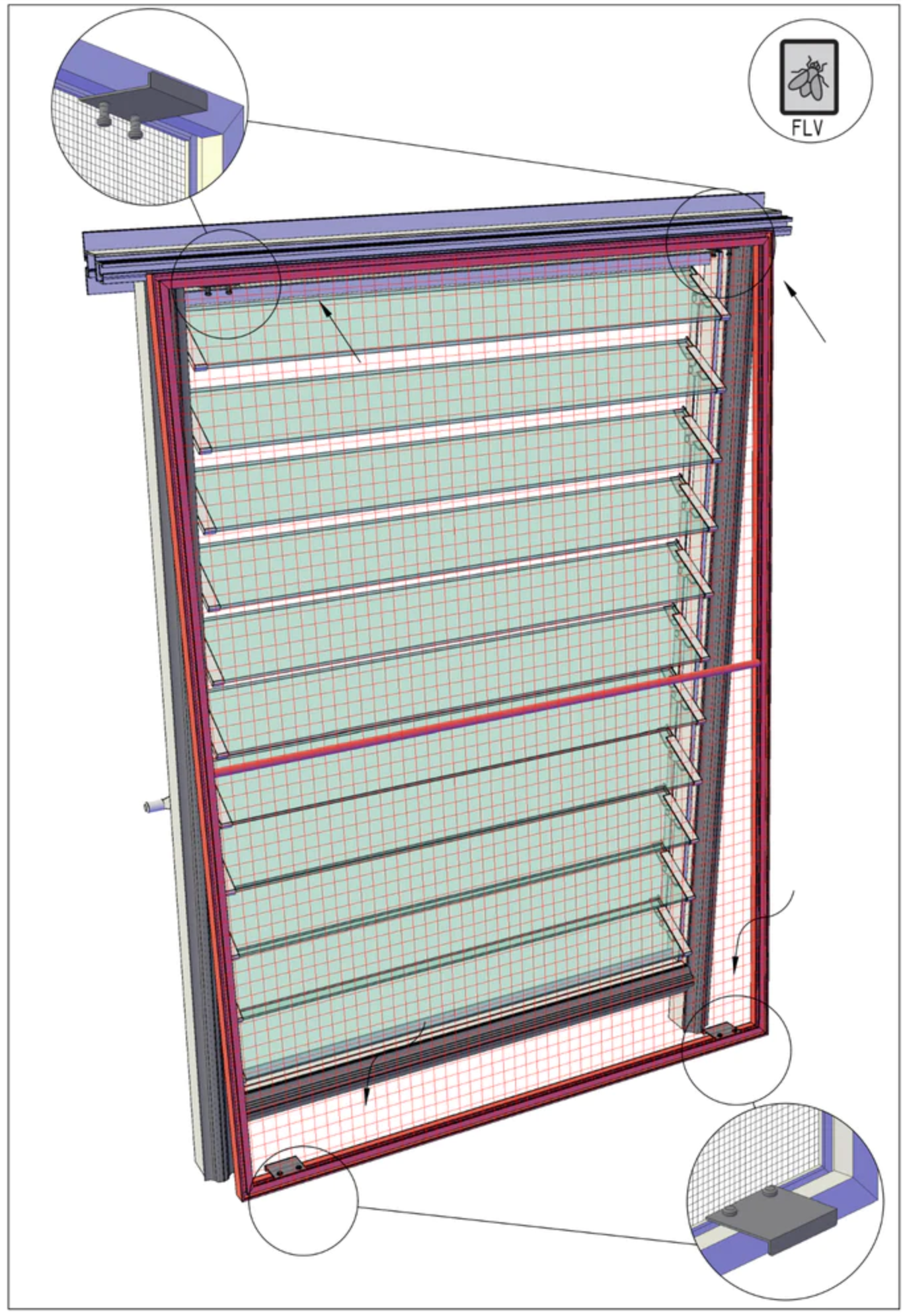 Fly Screens for Victorian Greenhouse