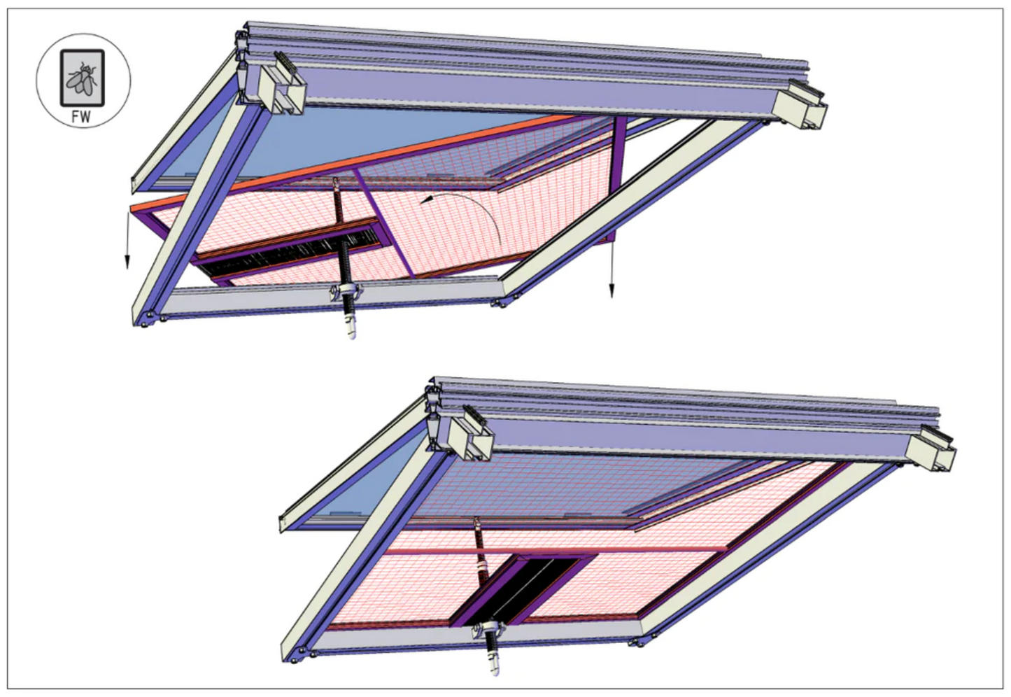 Fly Screens for Victorian Greenhouse