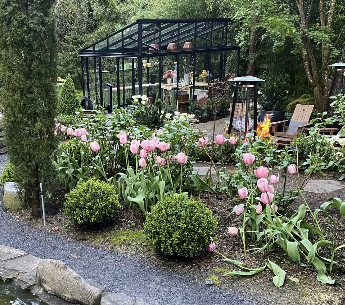 Modern Glass Greenhouse (3 Sizes)
