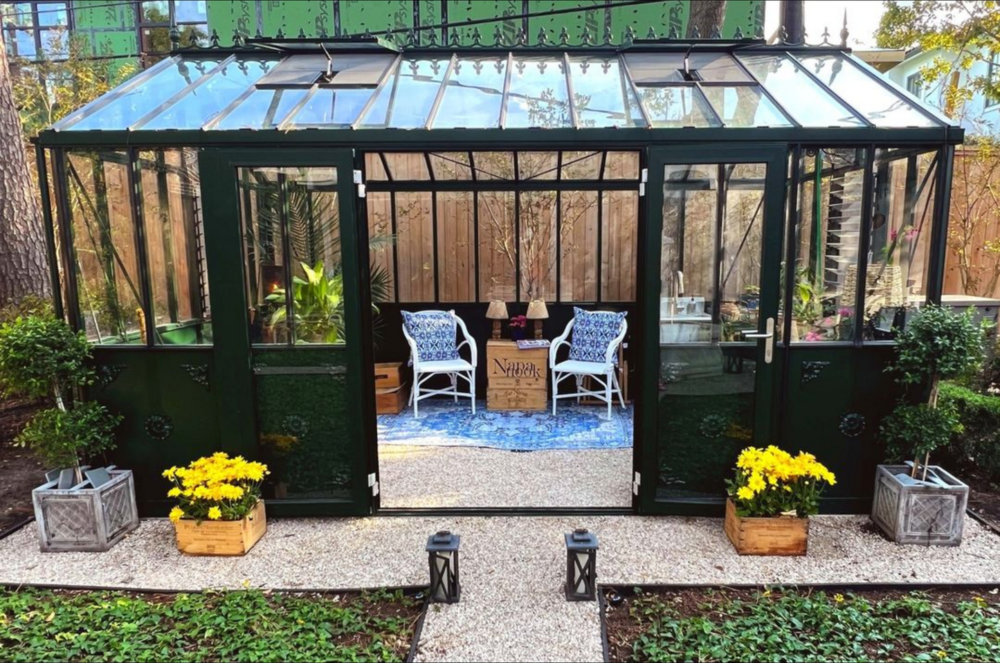 Retro Royal Victorian Greenhouse