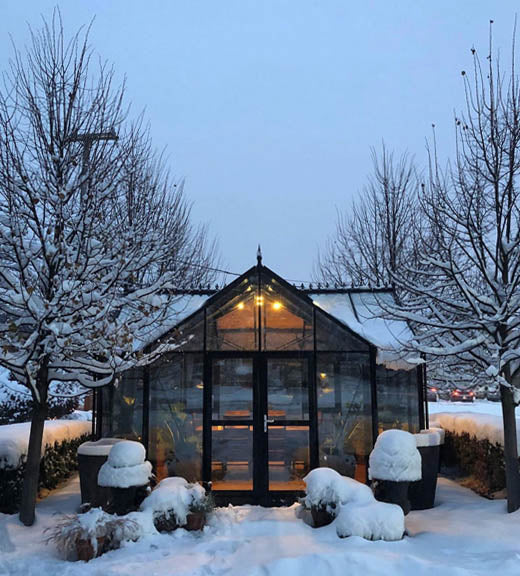 13'x16' Royal Orangerie Glass Greenhouse
