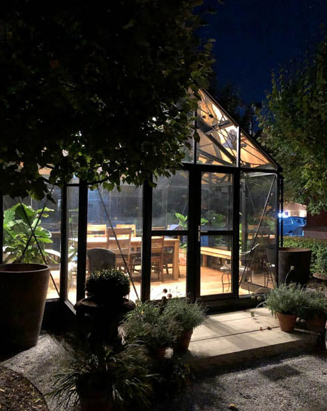 13'x16' Royal Orangerie Glass Greenhouse
