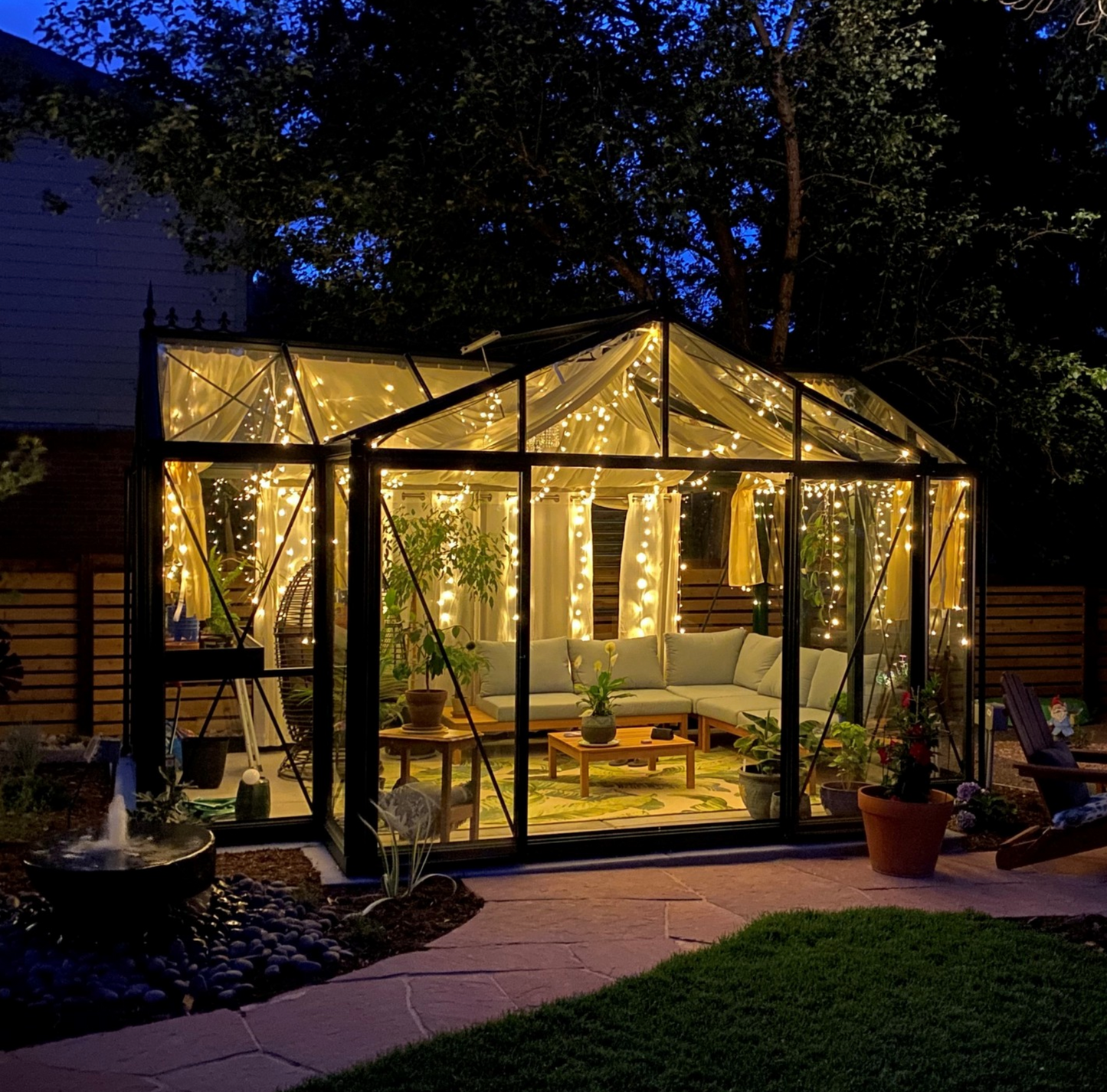 13'x16' Royal Orangerie Glass Greenhouse
