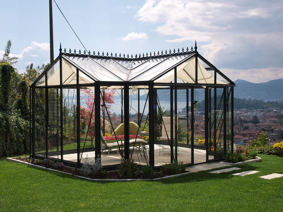 13'x16' Royal Orangerie Glass Greenhouse