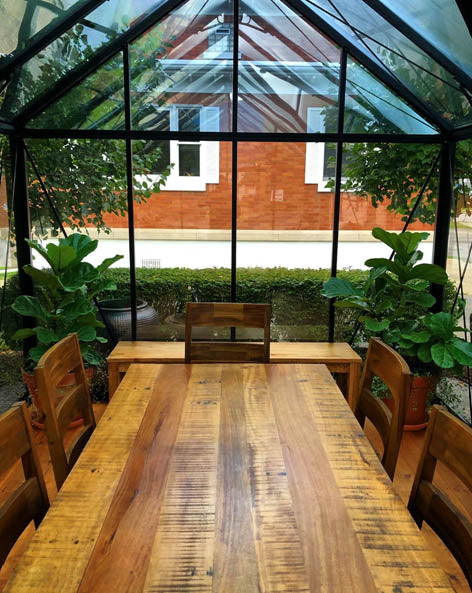 13'x16' Royal Orangerie Glass Greenhouse