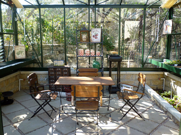 13'x16' Royal Orangerie Glass Greenhouse