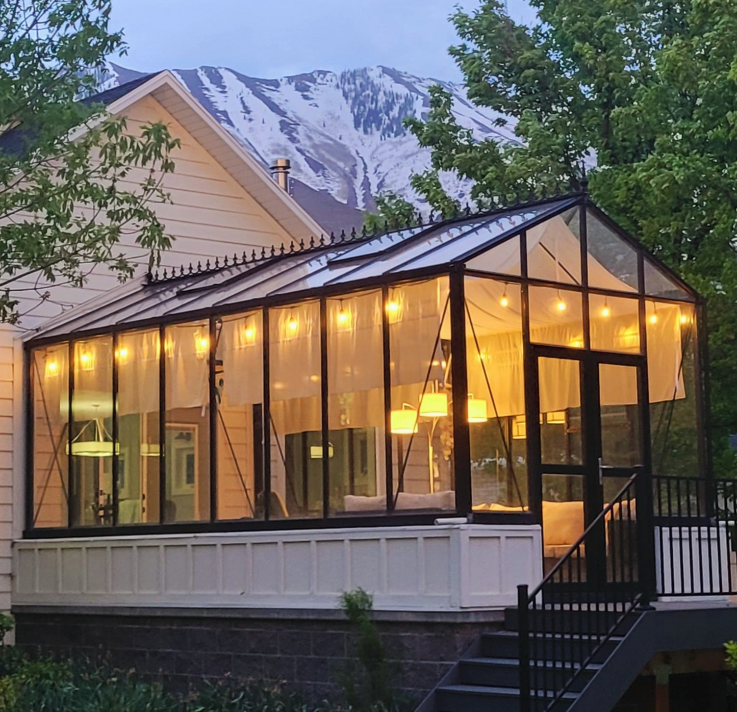 10'x20' Royal Victorian Glass Greenhouse (VI36)