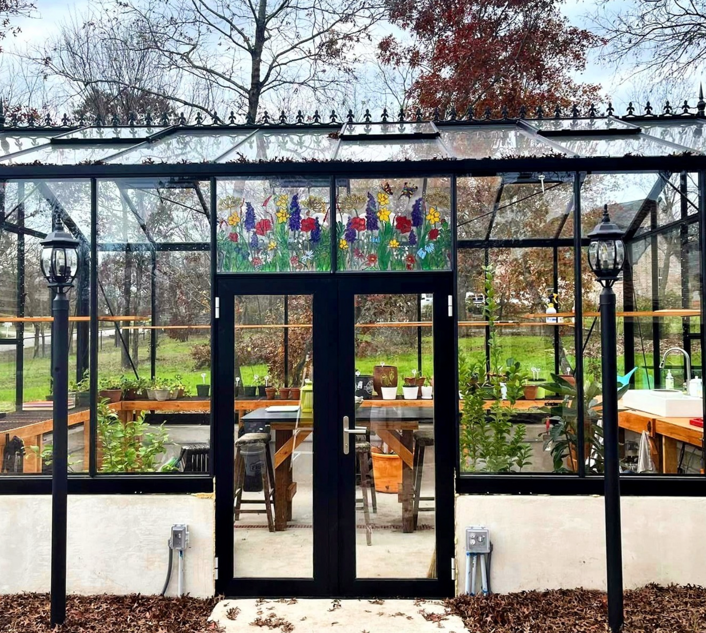 10'x20' Royal Victorian Glass Greenhouse (VI36)