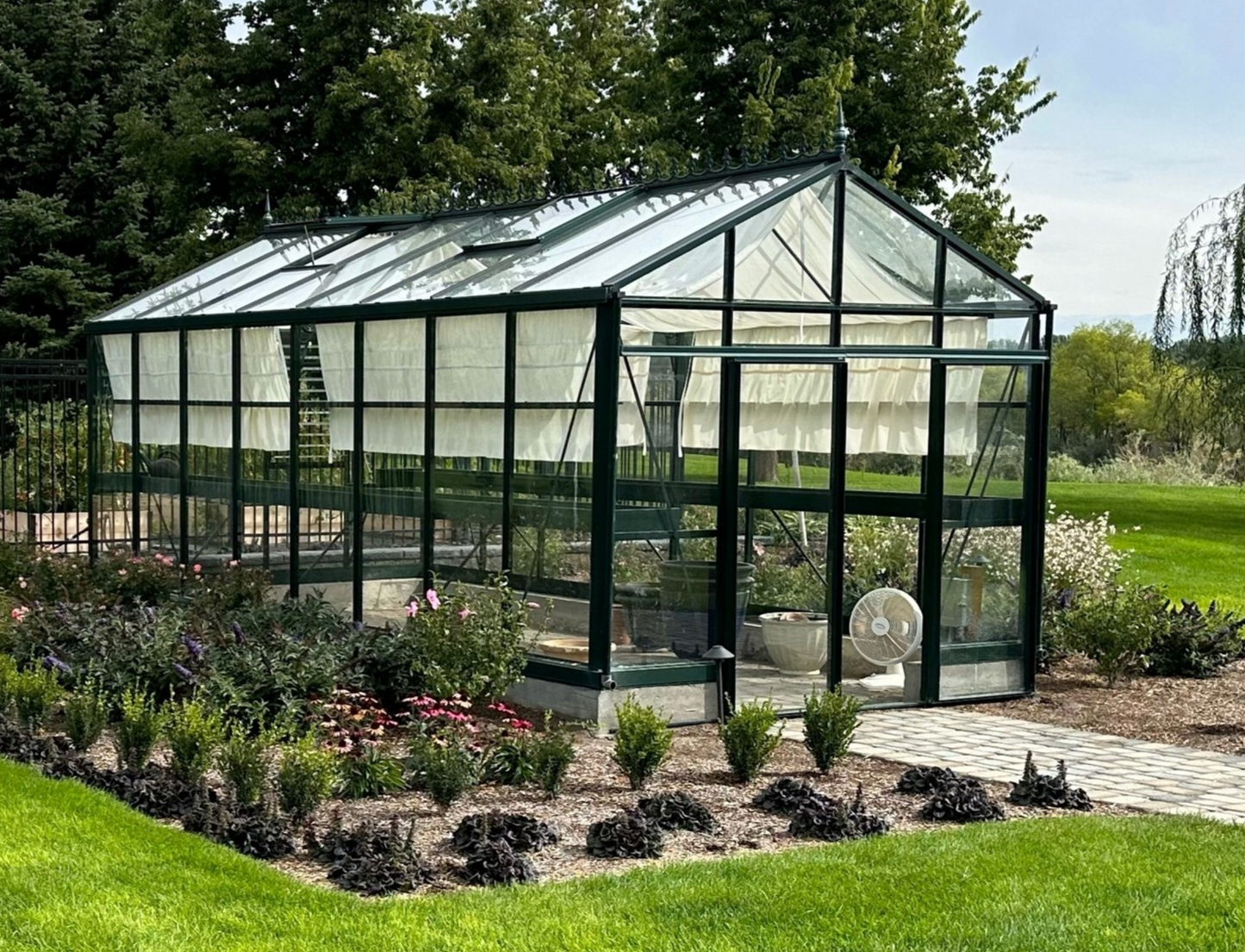 10'x20' Royal Victorian Glass Greenhouse (VI36)
