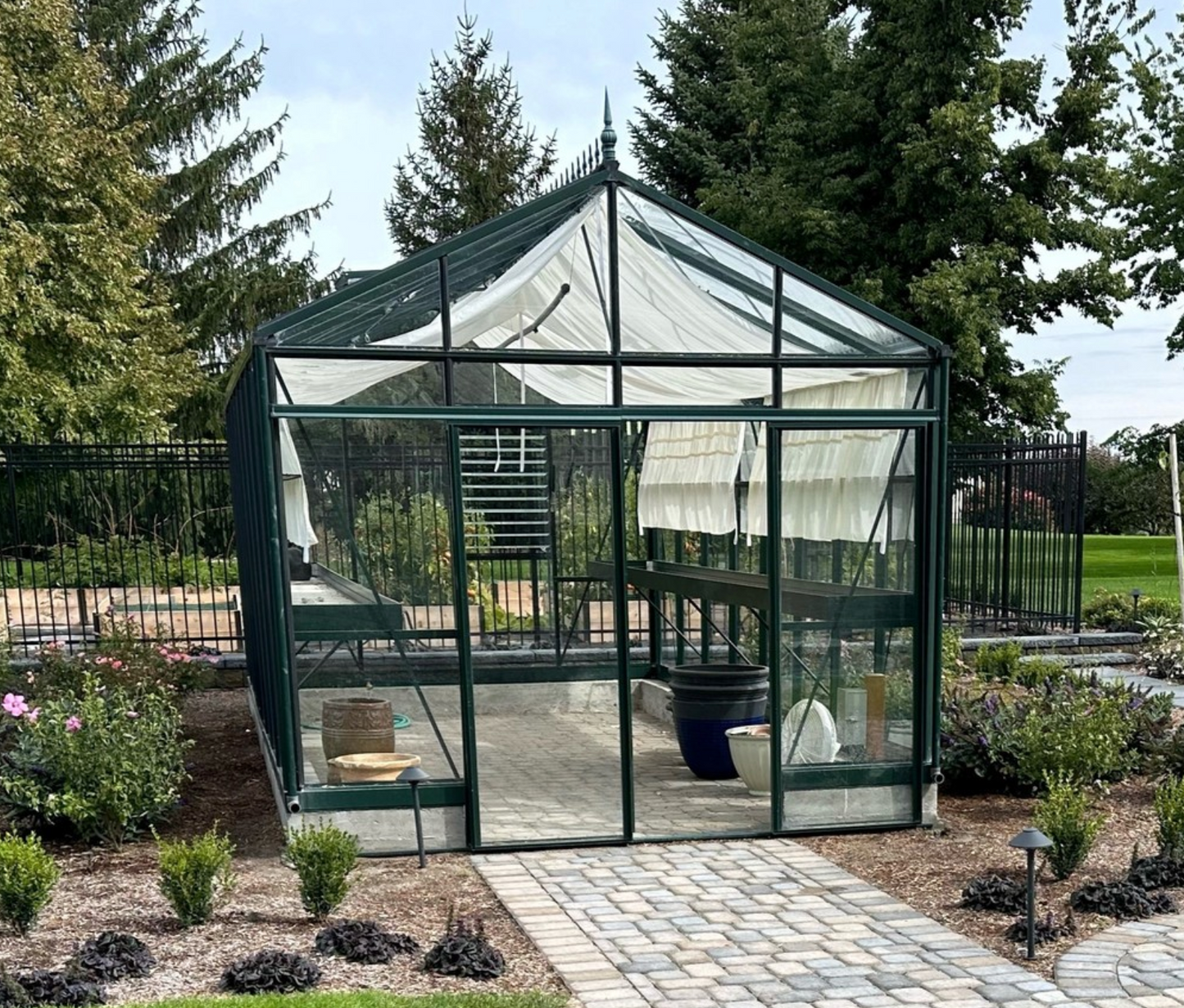 10'x20' Royal Victorian Glass Greenhouse (VI36)