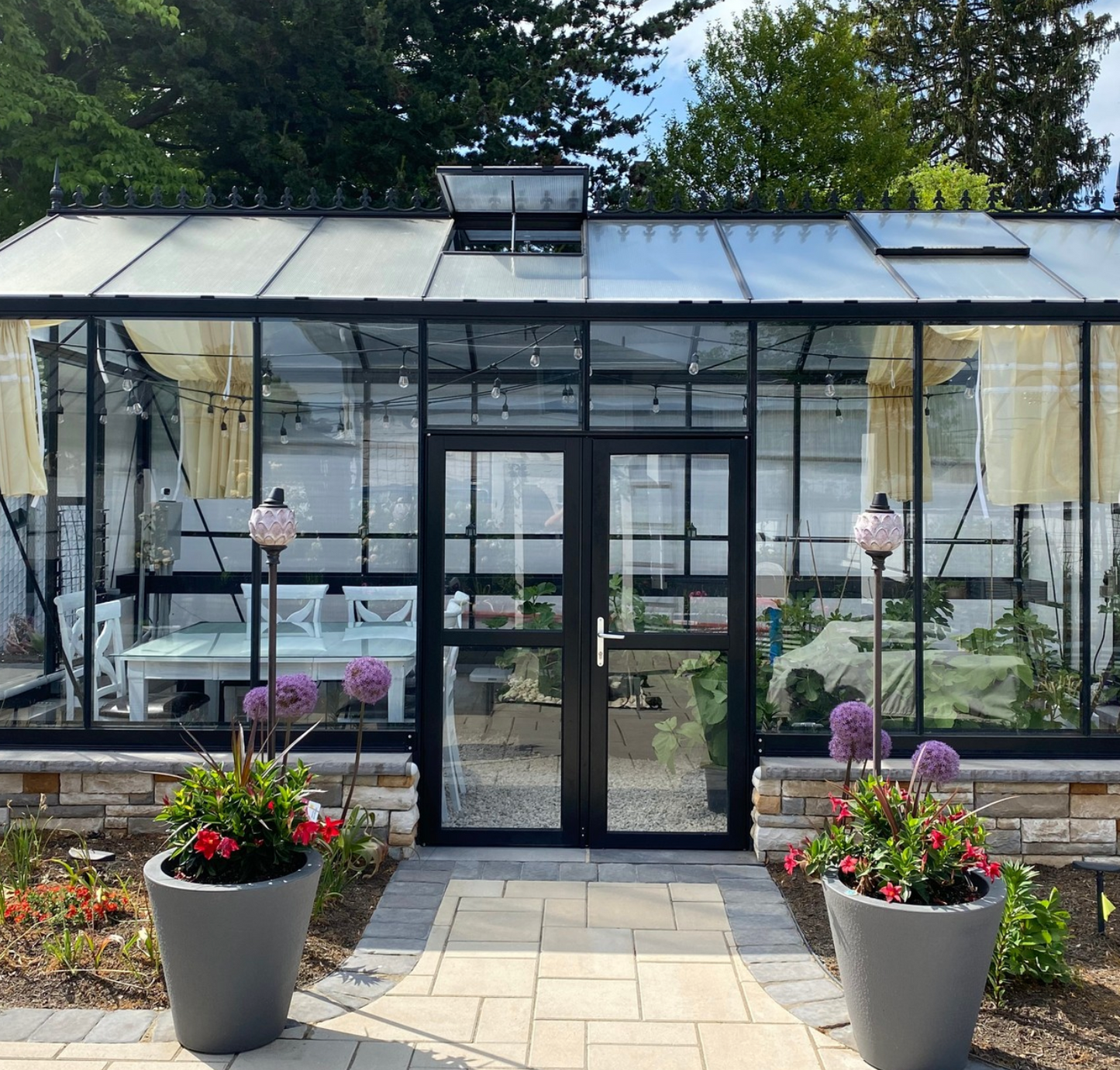 10'x20' Royal Victorian Glass Greenhouse (VI36)