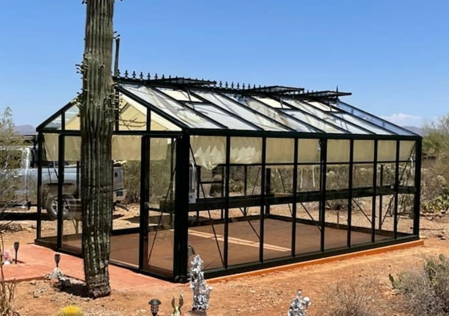 12'x20' Royal Victorian Glass Greenhouse (VI46)