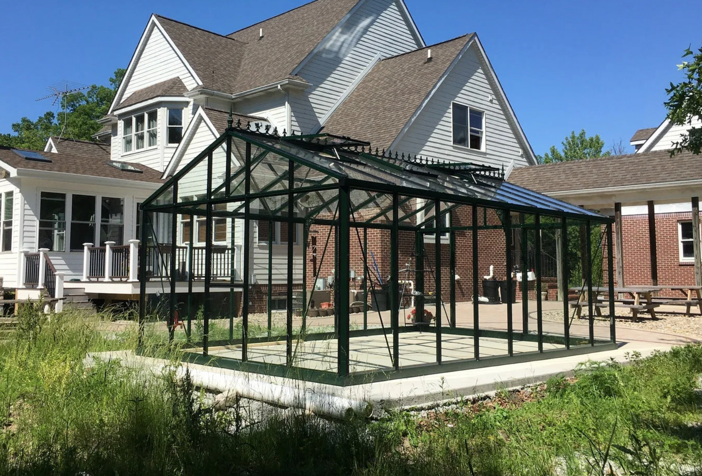 12'x20' Royal Victorian Glass Greenhouse (VI46)