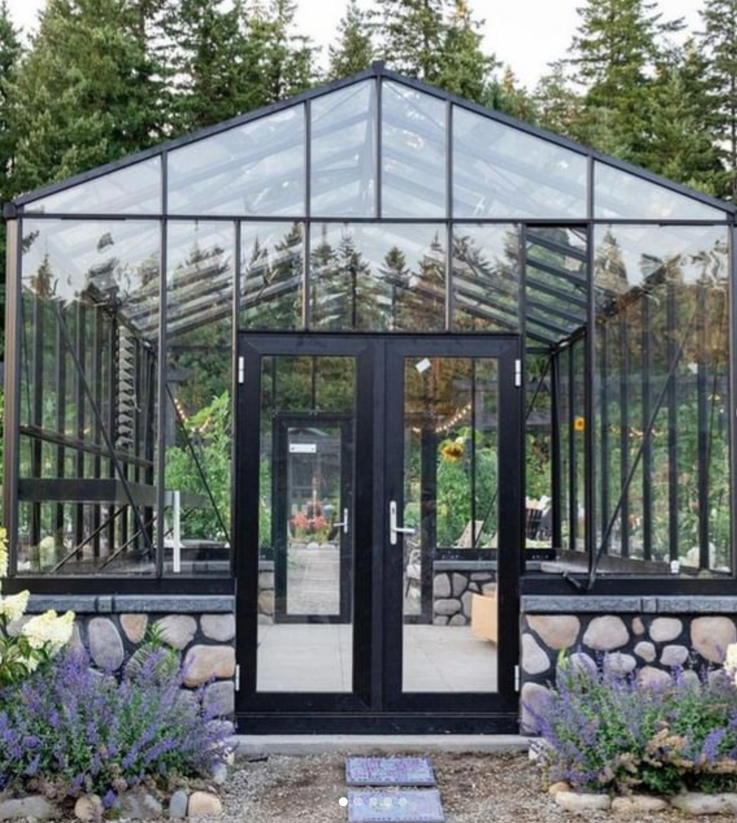 12'x20' Royal Victorian Glass Greenhouse (VI46)