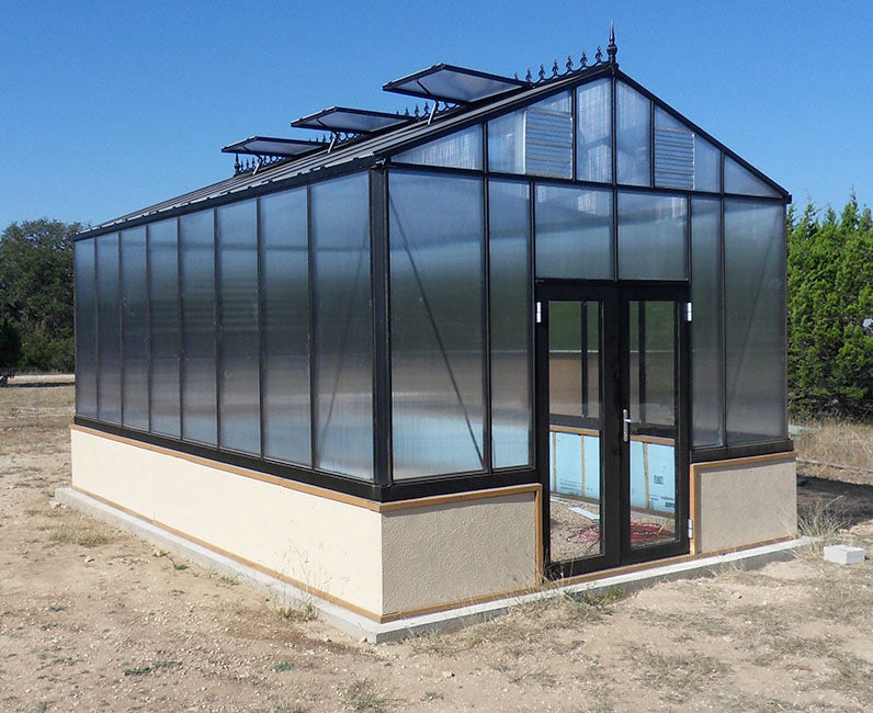Double Hinged Door for Victorian Greenhouse