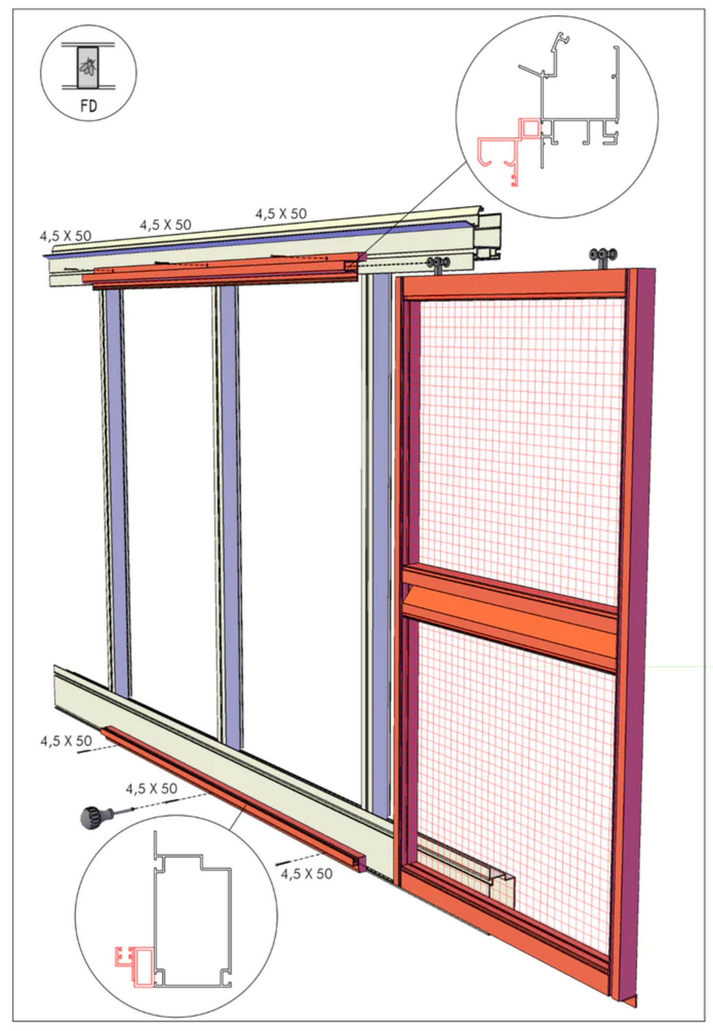Fly Screens for Victorian Greenhouse
