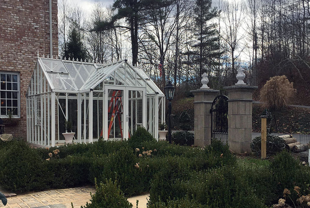 13'x13' EOS Orangerie Glass Greenhouse