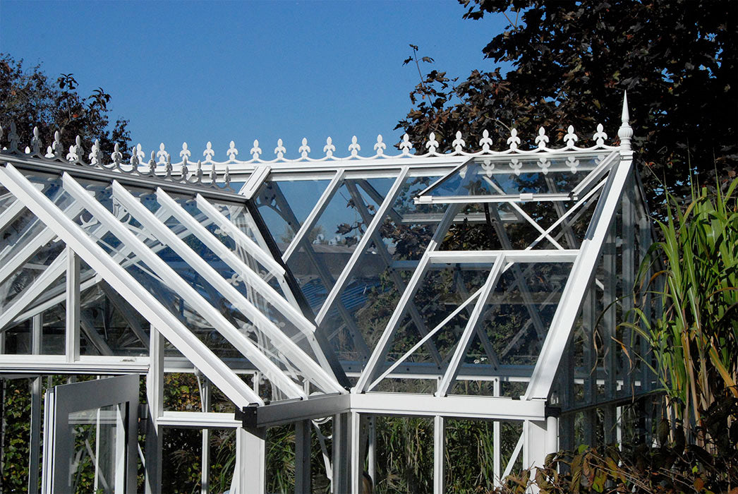 13'x13' EOS Orangerie Glass Greenhouse