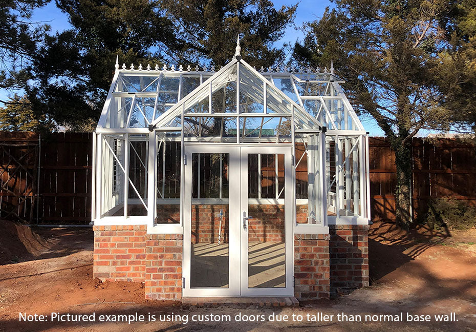 13'x13' EOS Orangerie Glass Greenhouse