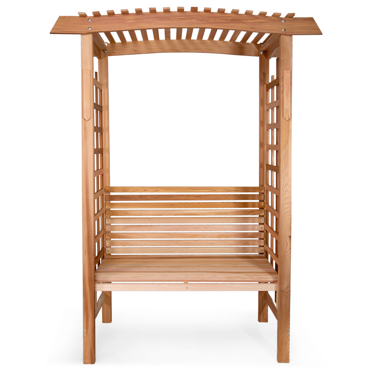 5' Cedar Garden Arbor with Bench