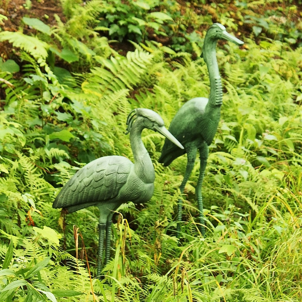 Stately Blue Heron Pair