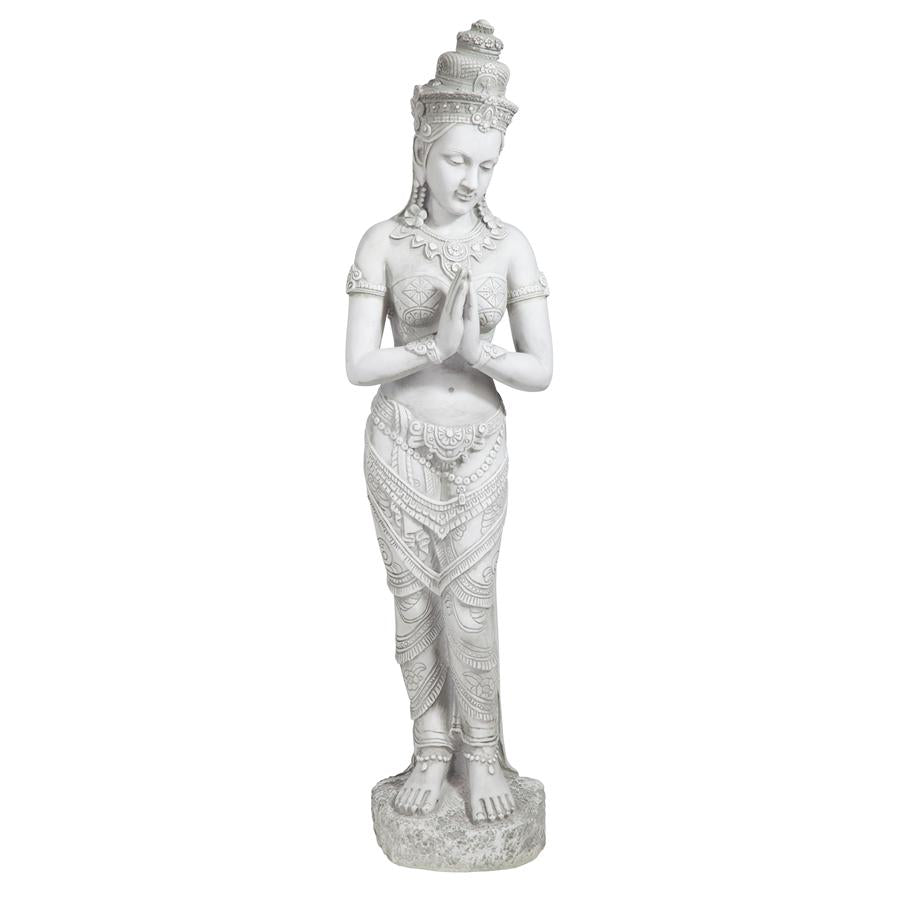 Thai Maiden Buddhist Garden Sculpture