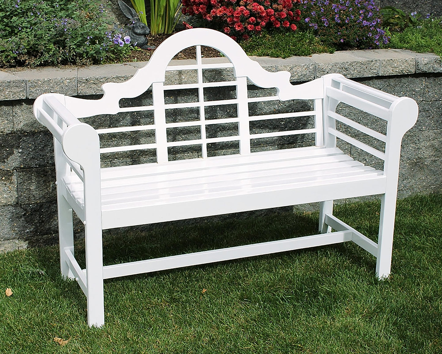 Sir Edwin Lutyens Bench (White)