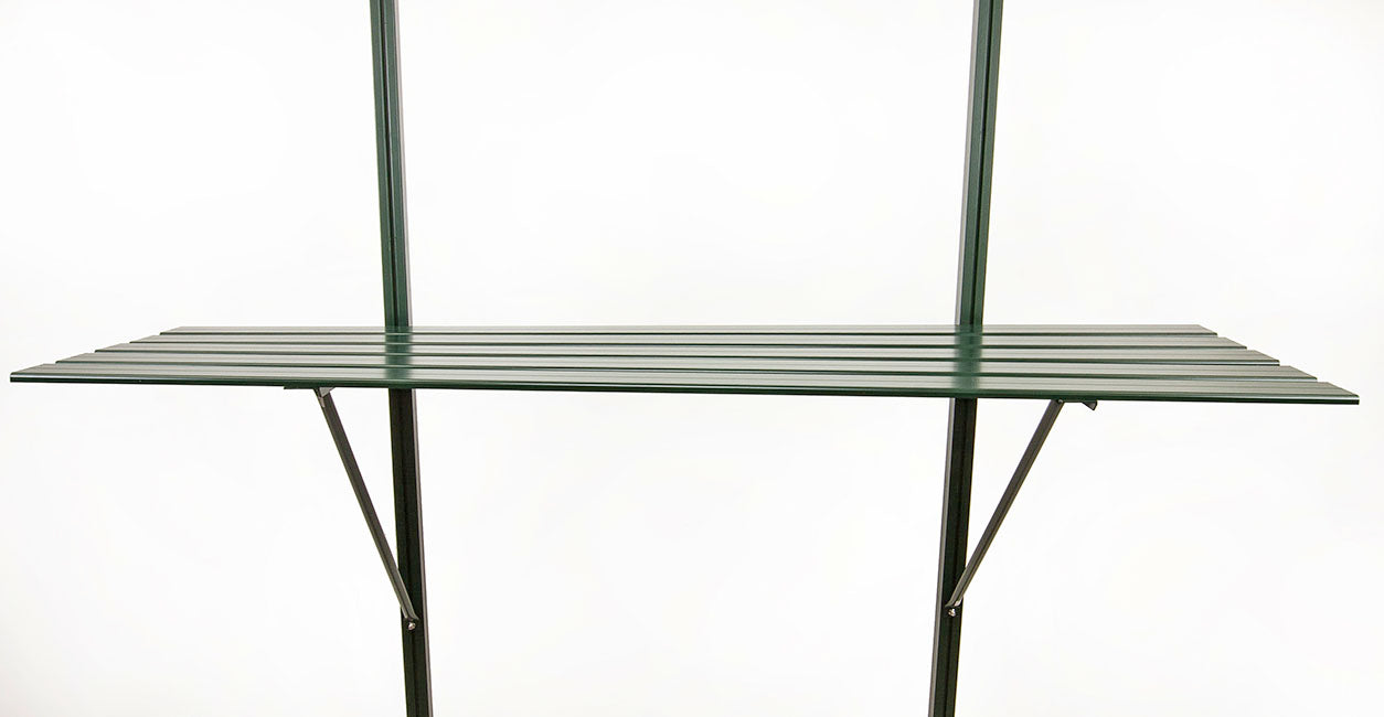 Slat Shelving for Victorian Greenhouse