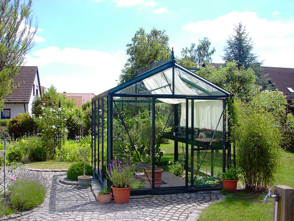 8'x10' Royal Victorian Glass Greenhouse (VI23)