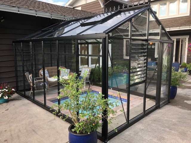 10'x15' Royal Victorian Glass Greenhouse (VI34)