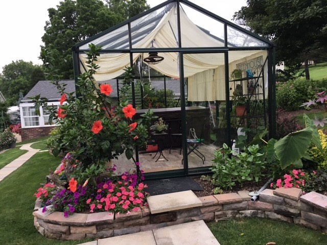 10'x15' Royal Victorian Glass Greenhouse (VI34)