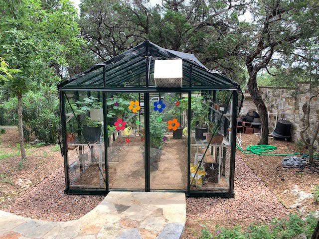 10'x15' Royal Victorian Glass Greenhouse (VI34)