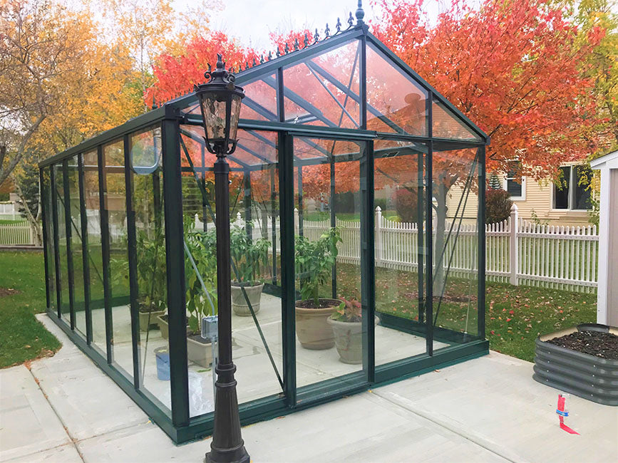 10'x15' Royal Victorian Glass Greenhouse (VI34)