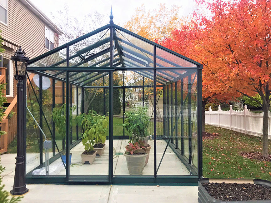 10'x15' Royal Victorian Glass Greenhouse (VI34)