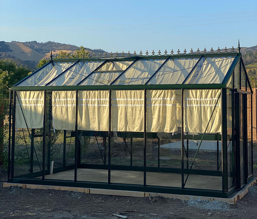 10'x15' Royal Victorian Glass Greenhouse (VI34)