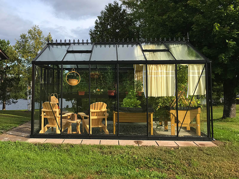 10'x15' Royal Victorian Glass Greenhouse (VI34)