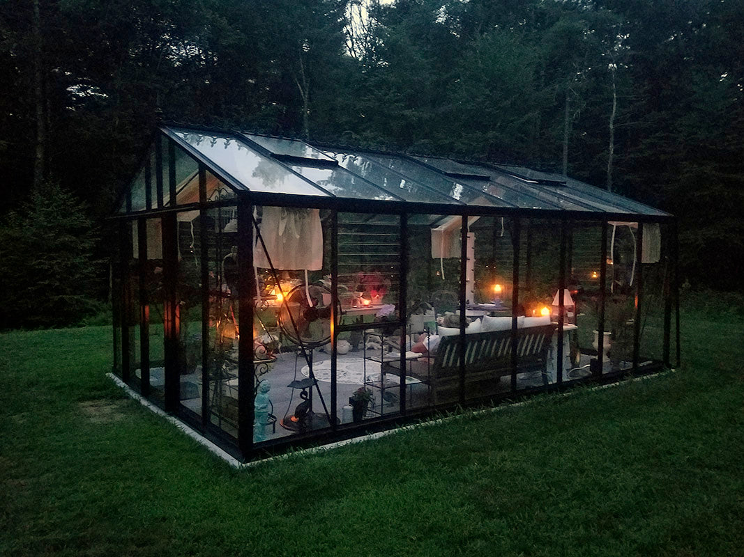 12'x20' Royal Victorian Glass Greenhouse (VI46)