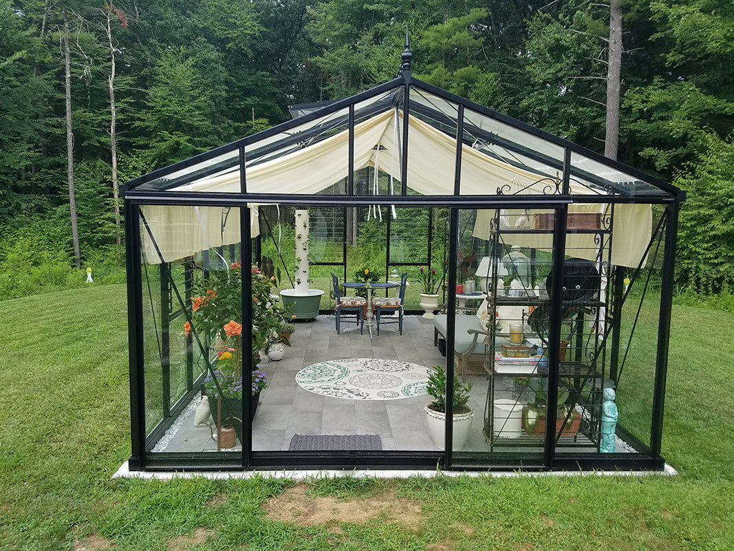 12'x20' Royal Victorian Glass Greenhouse (VI46)