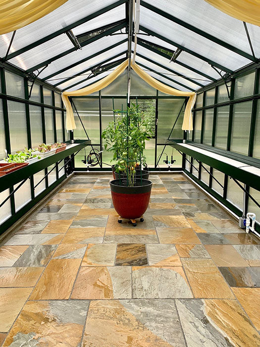 12'x20' Royal Victorian Glass Greenhouse (VI46)