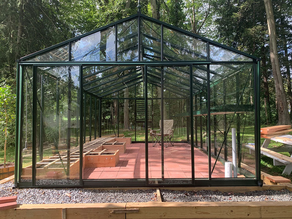 12'x20' Royal Victorian Glass Greenhouse (VI46)
