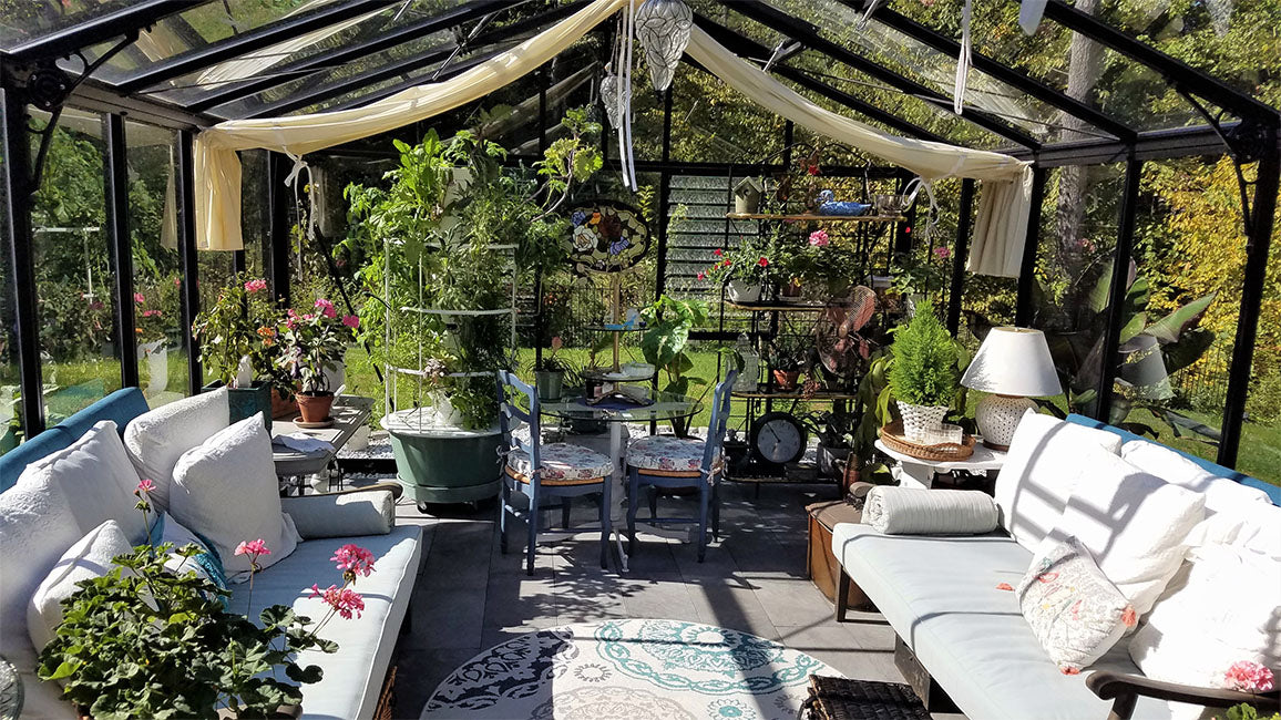 12'x20' Royal Victorian Glass Greenhouse (VI46)