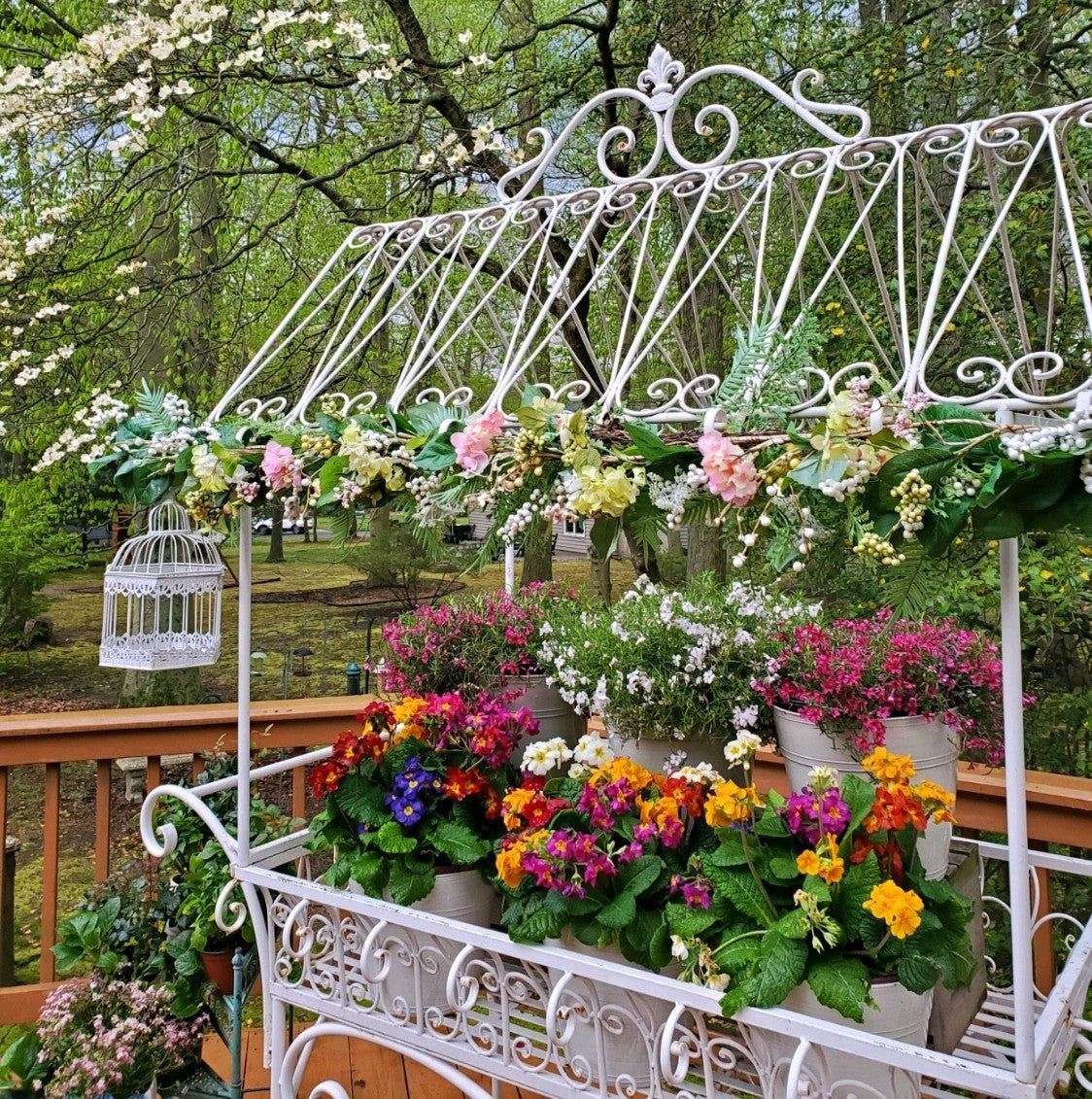 "Paris 1968" Flower Cart