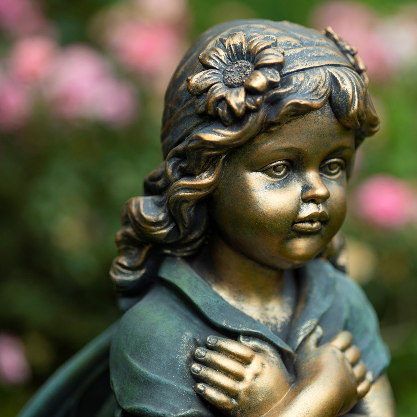 Tush - Crossing Arms Fairy Garden Statue
