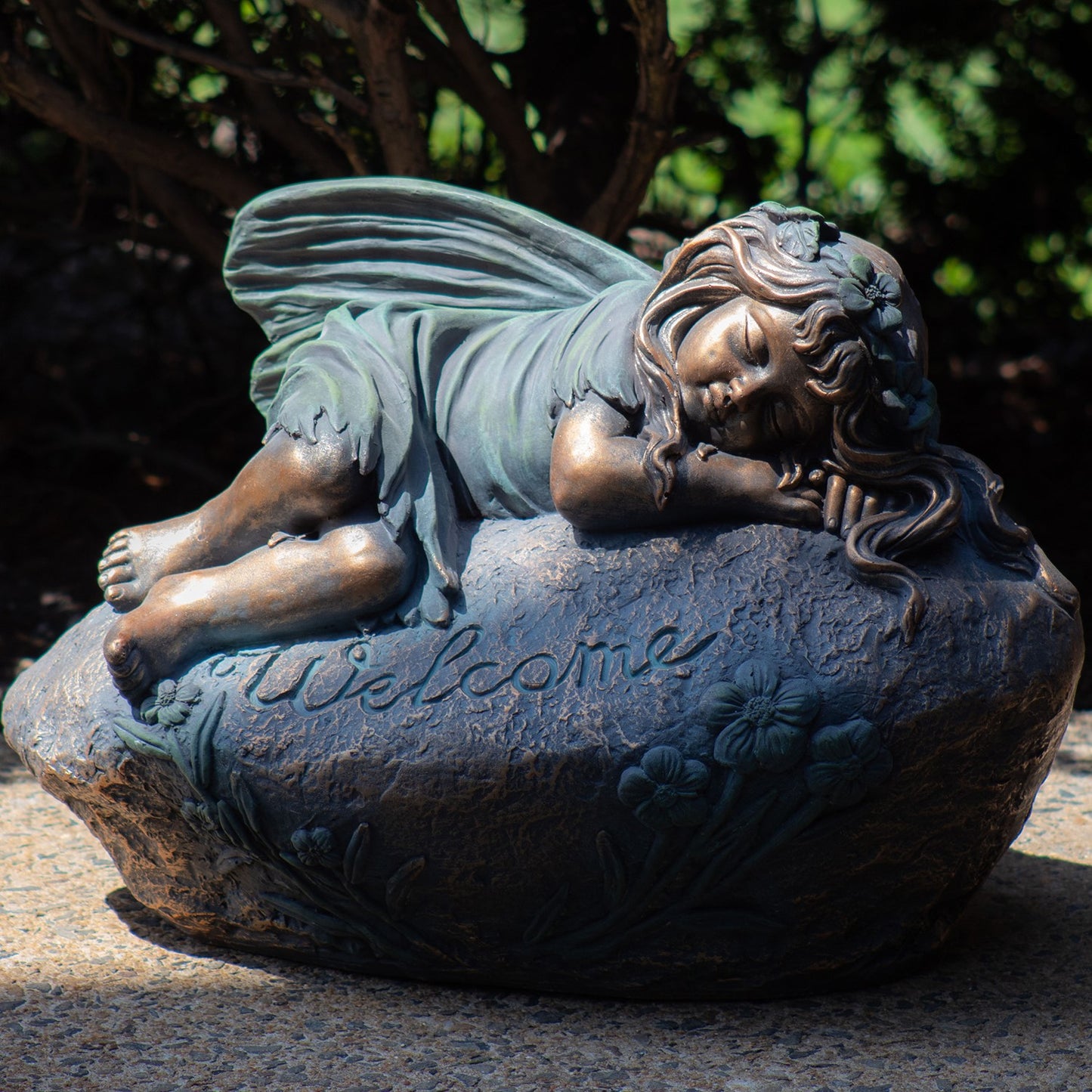 Ivy - Sleeping Fairy Garden Statue