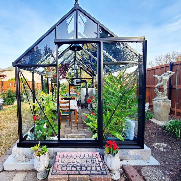 glass house for plants Exaco J-VIC 23 Junior Victorian Greenhouse