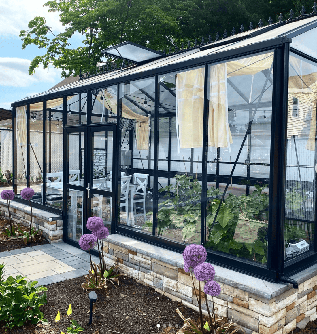 Installing Your Greenhouse on a Masonry Wall