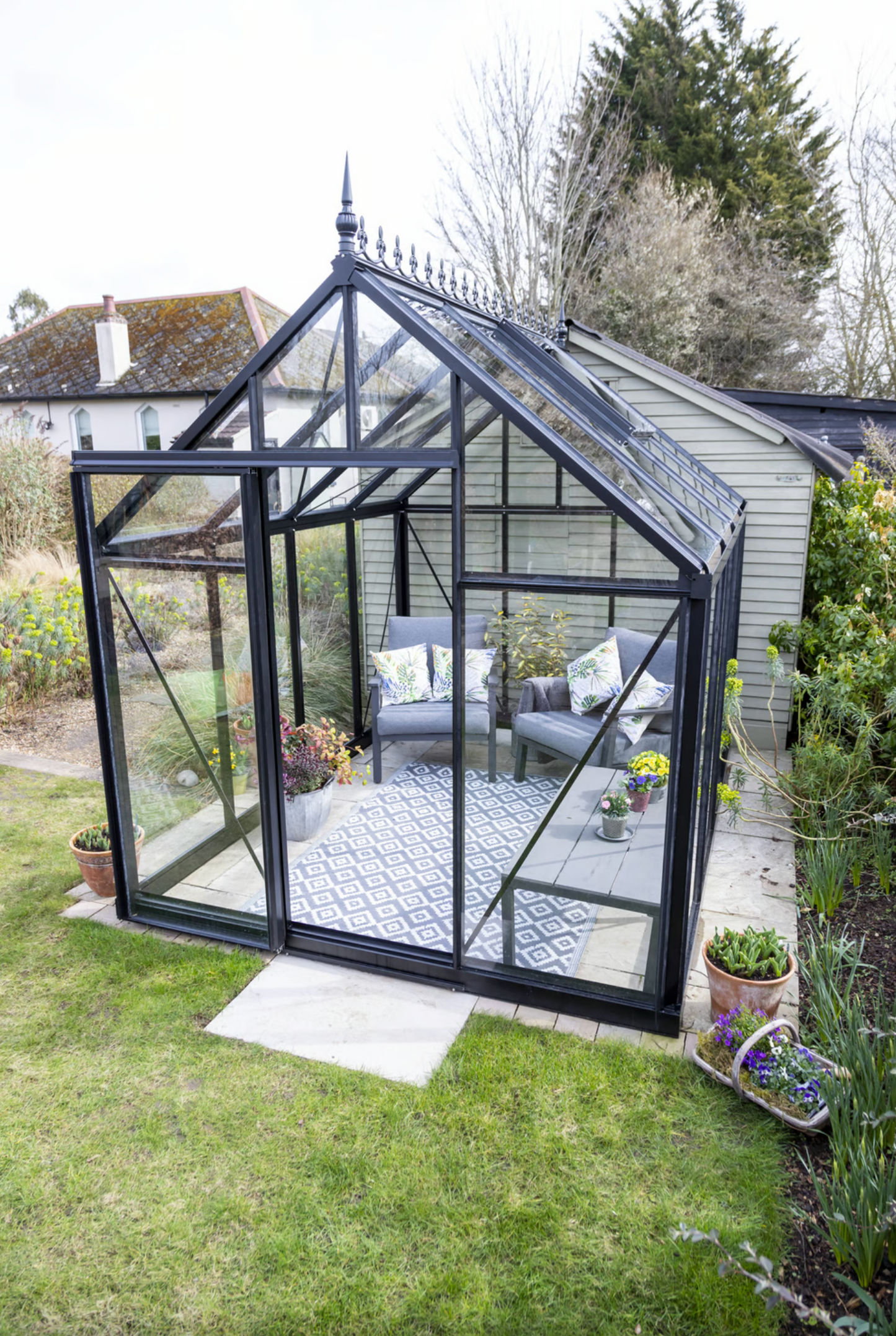 Junior Victorian Glass Greenhouse (3 Sizes)