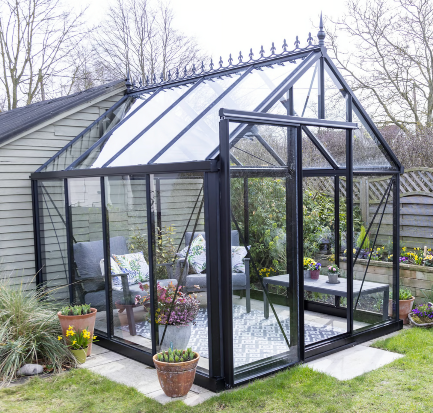 Junior Victorian Glass Greenhouse (3 Sizes)