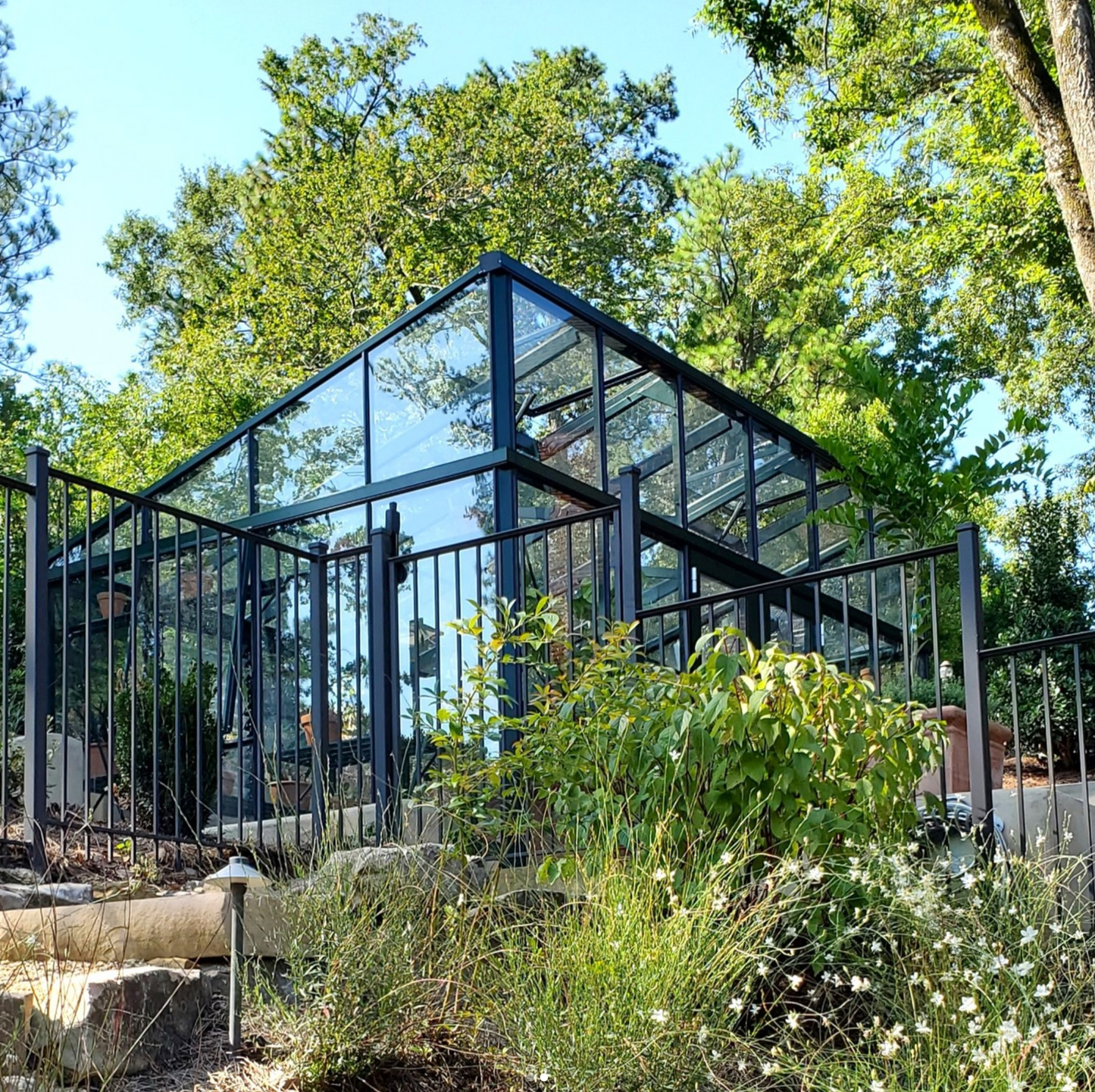 Modern Glass Greenhouse (3 Sizes)